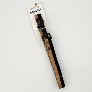 NWT Dog Leash Medium 6 ft. Black Tan